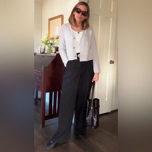 Lululemon Athletica Black Wide-Leg Pants